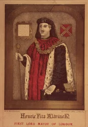 Il primo Lord Mayor di Londra di W. Woodcock